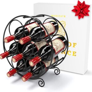 Munich's House Of Elegance Metal Wine Rack